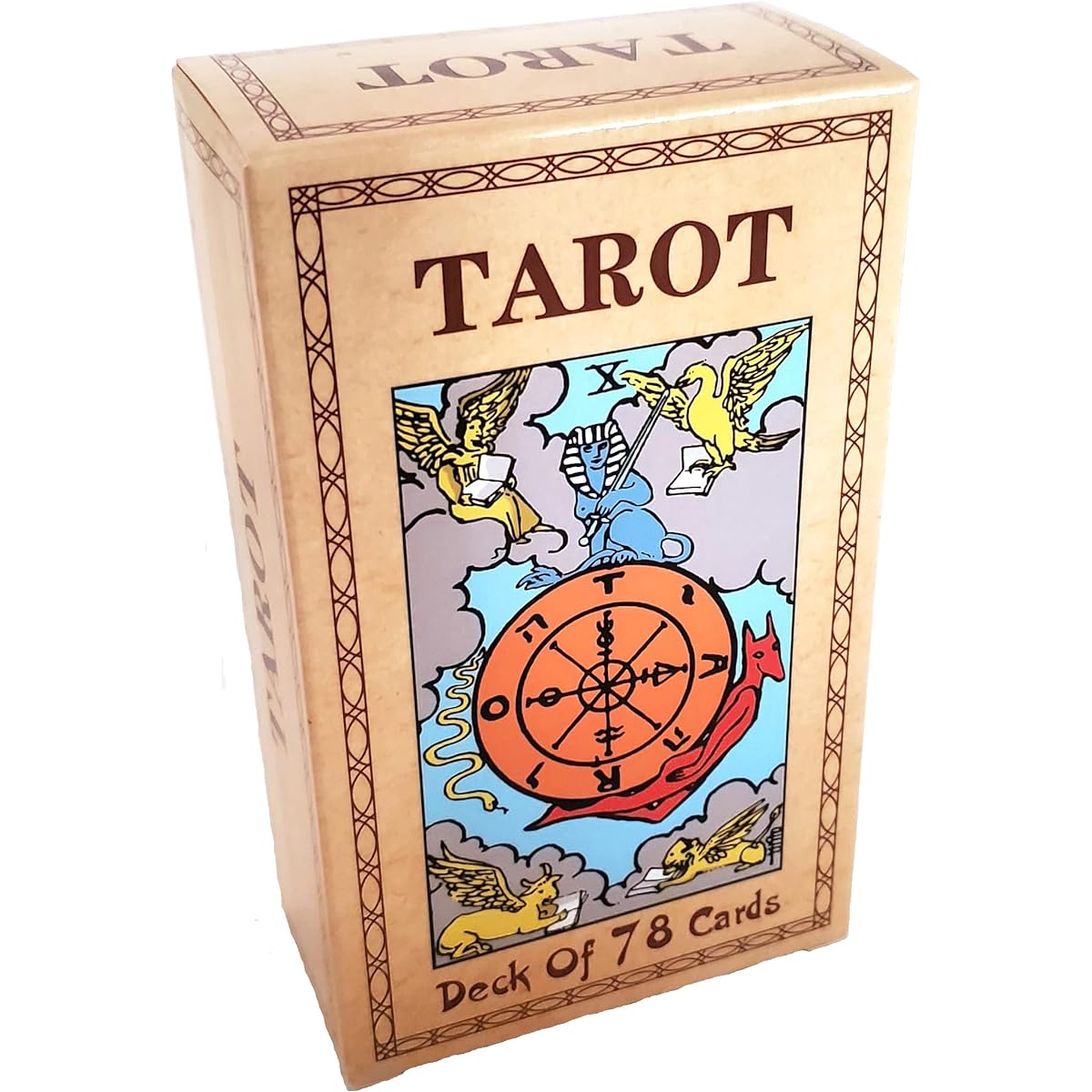 Tarot cards with instruction manual