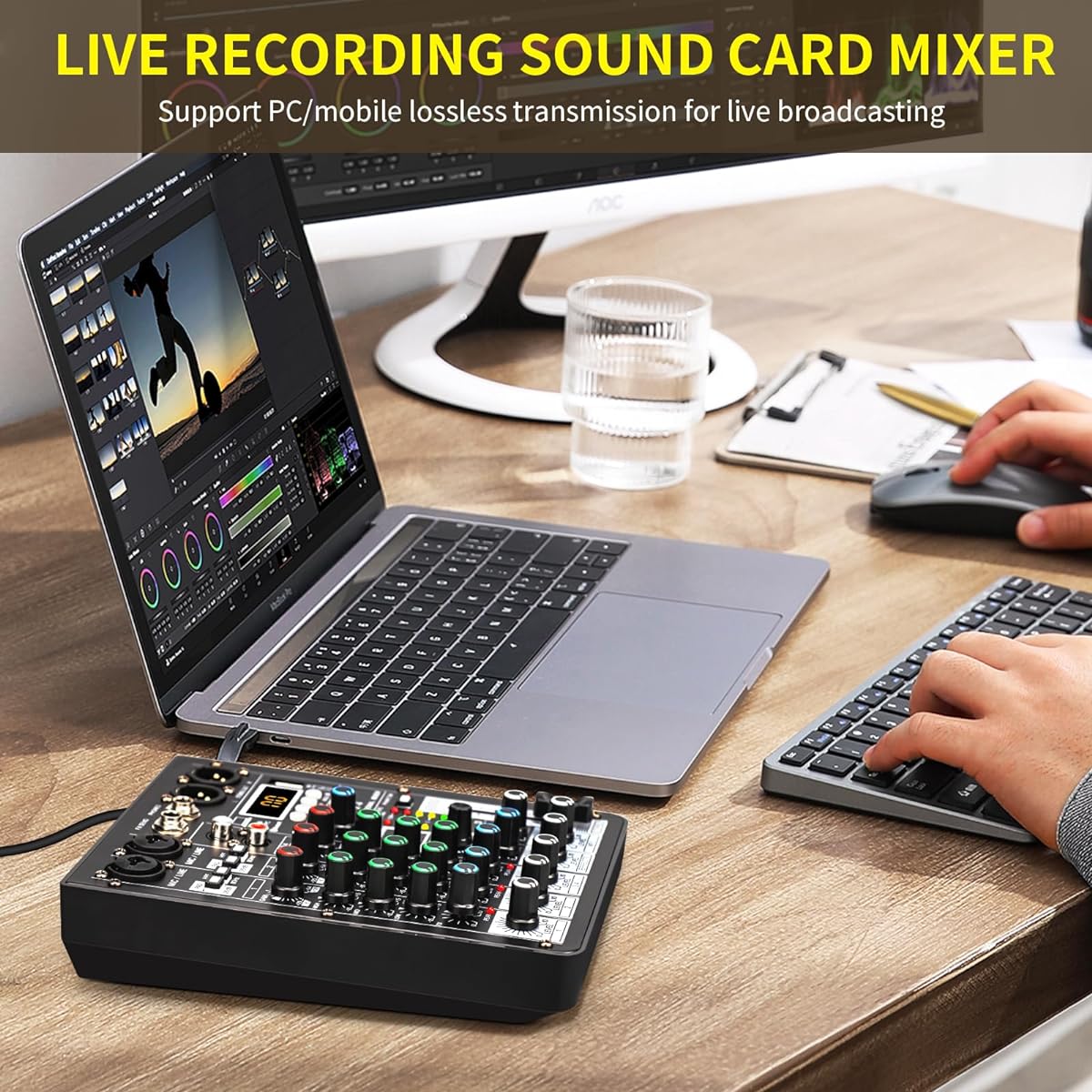 professional audio mixer