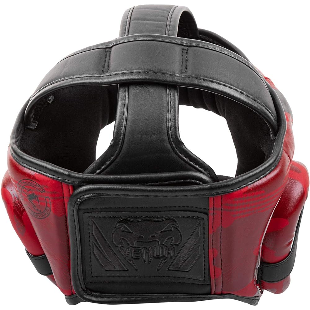 Venum Elite Headgear - Red/Camo One Size