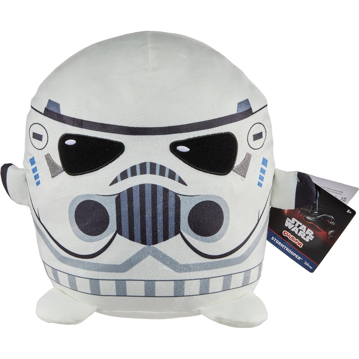 Star Wars K-Topia Plush Stormtrooper Soft Rounded Pillow Doll Character Inspired Collectible Toy Gift 10"