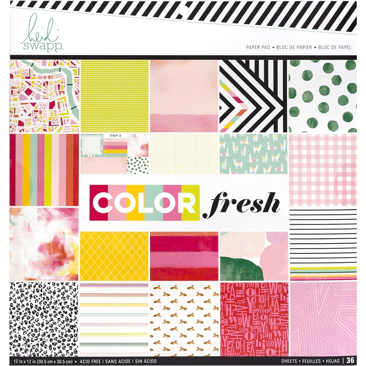 Heidi Swapp 314554 Pad Paper, Multi