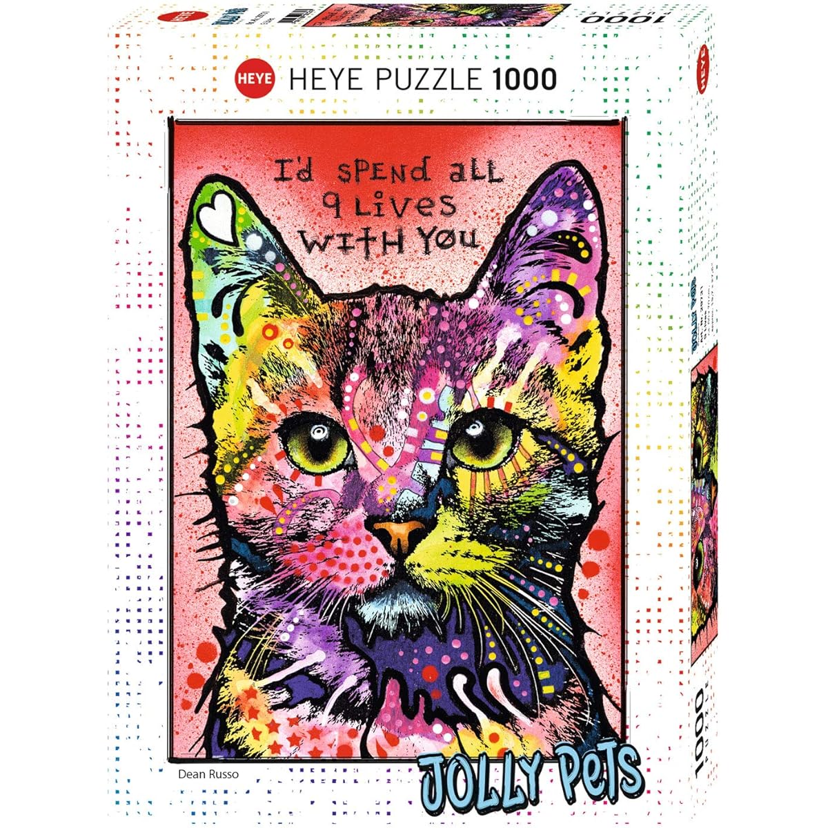HEYE Puzzle 29731 Dean Russo: 9 Lives (1000 Pieces)