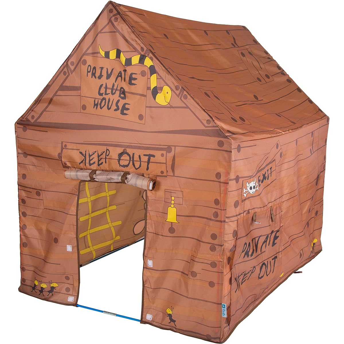 [Pacific Play Tents] Pacific Play Tents Kids Club House Tent Playhouse for Indoor/Outdoor Fun 50 x 40 x 50 [Parallel Import]