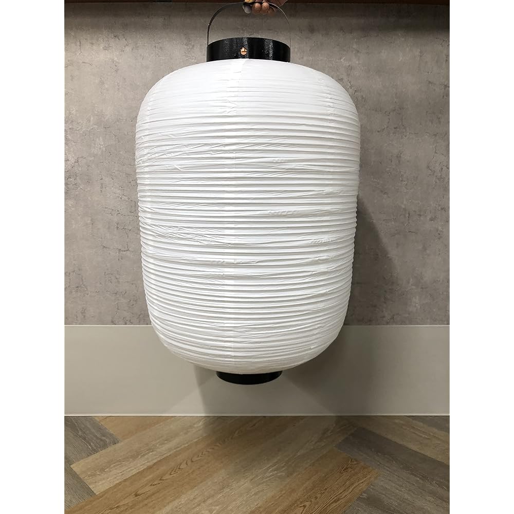 Long vinyl lantern φ470×H900 White Plain No. 17