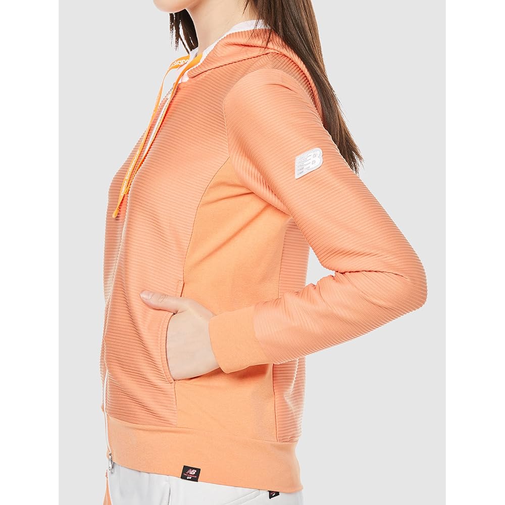 [New Balance] Golf sweat parka (absorbent, quick-drying, stretchy) / female / 012-2162502 100_Red 0 [S]