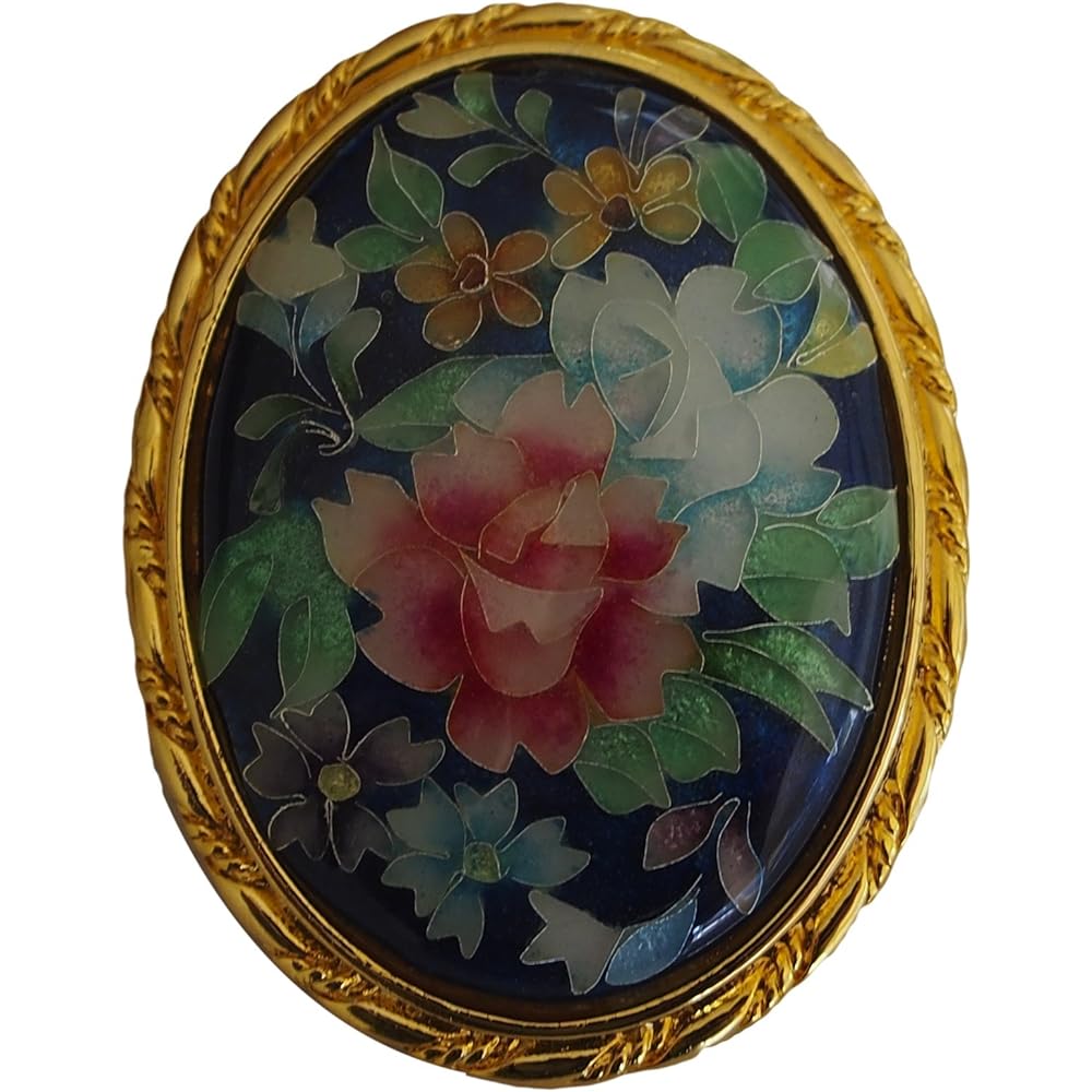 Saikosha Cloisonné Frame Koi Hina 108-02