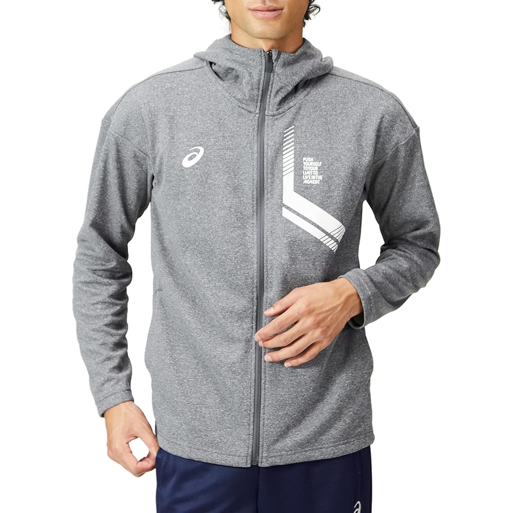 [ASICS] Training Wear LIMO Dry Sweat Full Zip Hoodie 2031D573 Men's