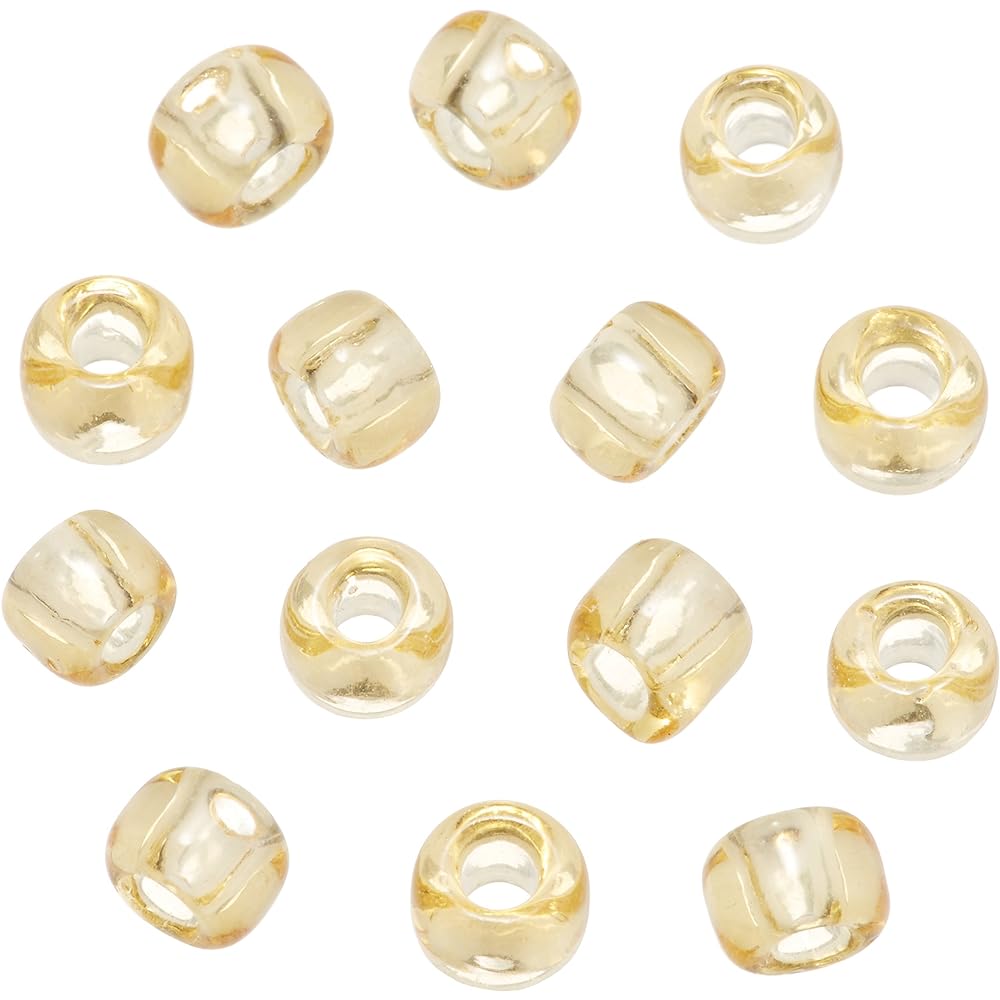 TOHO Extra Large Beads, 2 Bundles, Threading Beads, Outer Diameter Approx. 5.5mm, No.145, 10m Pack