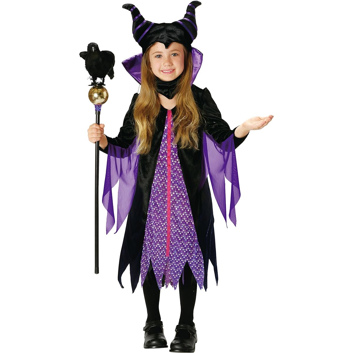 Disney Sleeping Beauty Maleficent Disney Kids Costume Girls 100cm-120cm