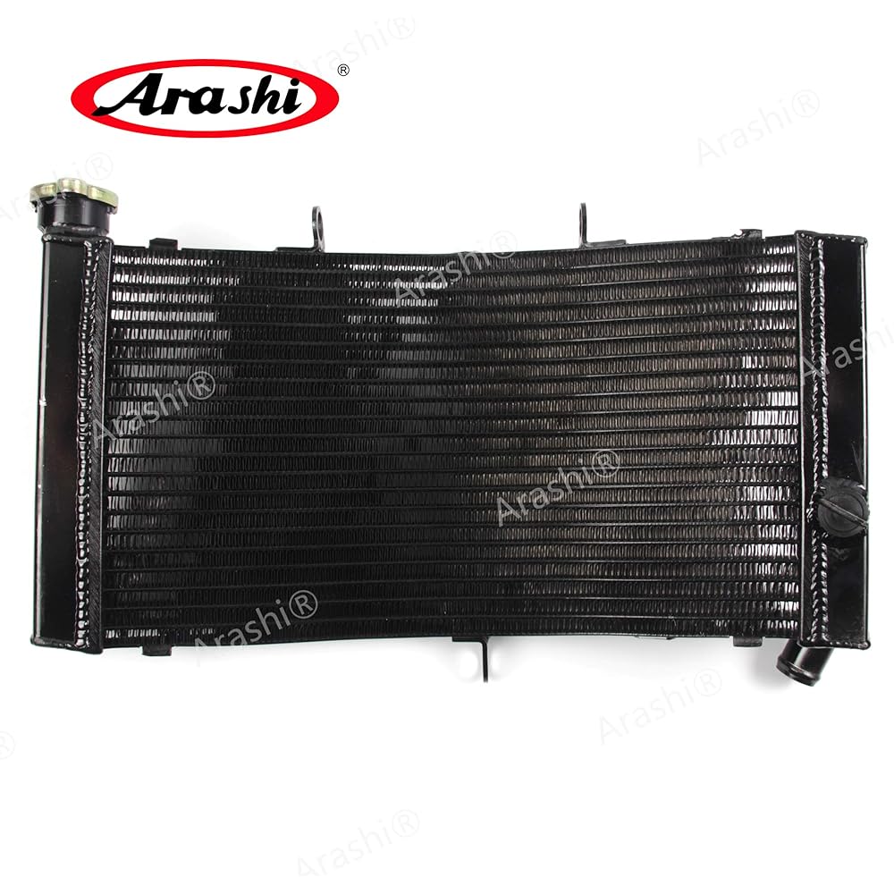 Arashi Radiator Cooling Cooler Compatible with Honda CBR900RR / CBR919RR 1998 1999 Motorcycle Replacement Accessories Black