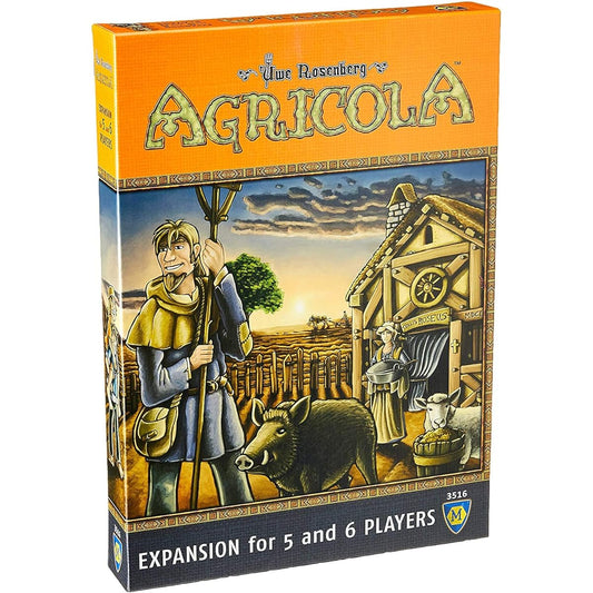 Asmodee LK3516 Agricola: Expansion Board Game for 5 and 6 Players, Multicolor