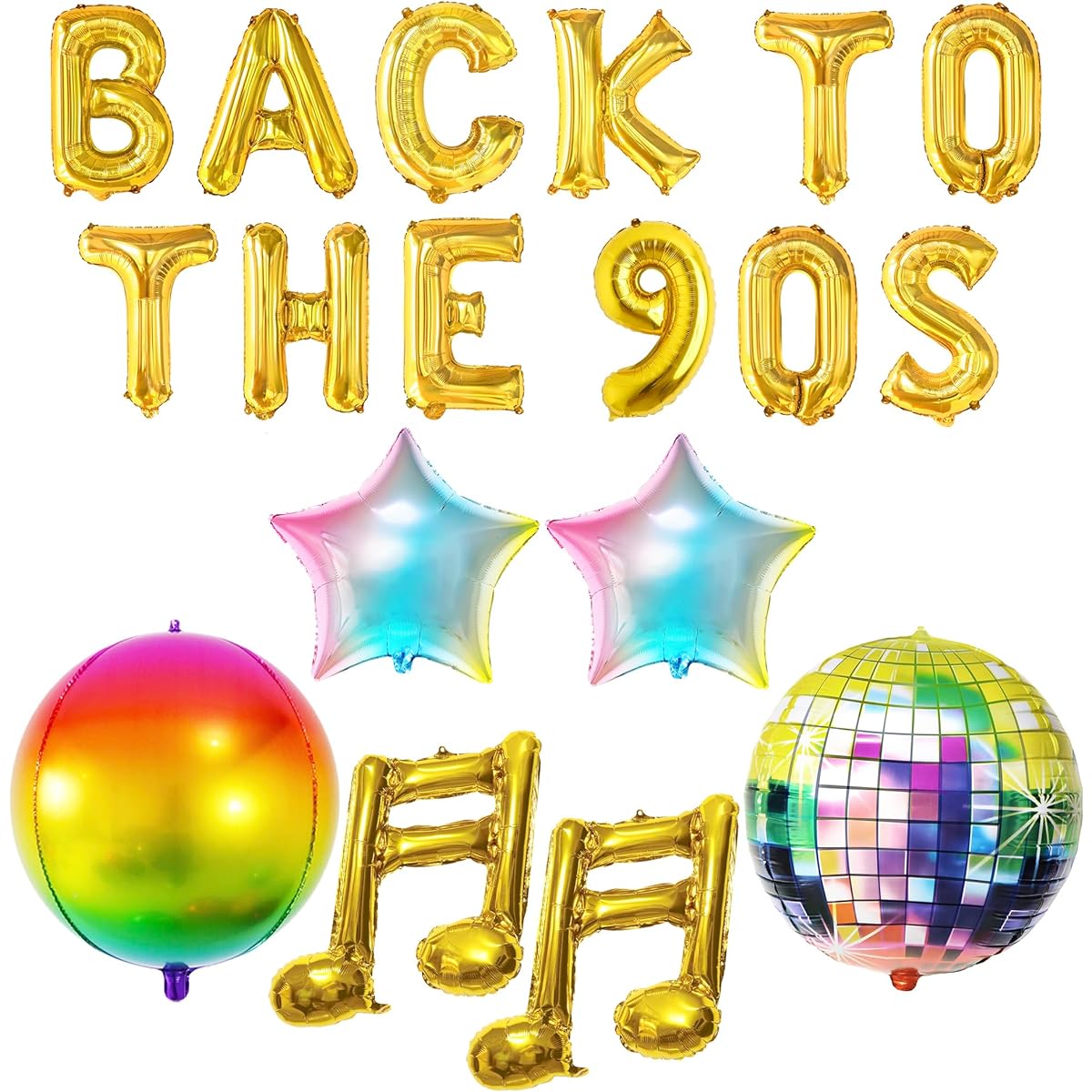Back to 90s foil balloons