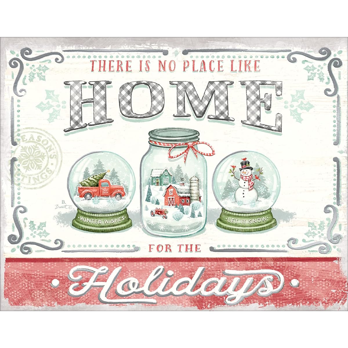 LANG No Place Like Home Boxed Christmas Card (1004903)
