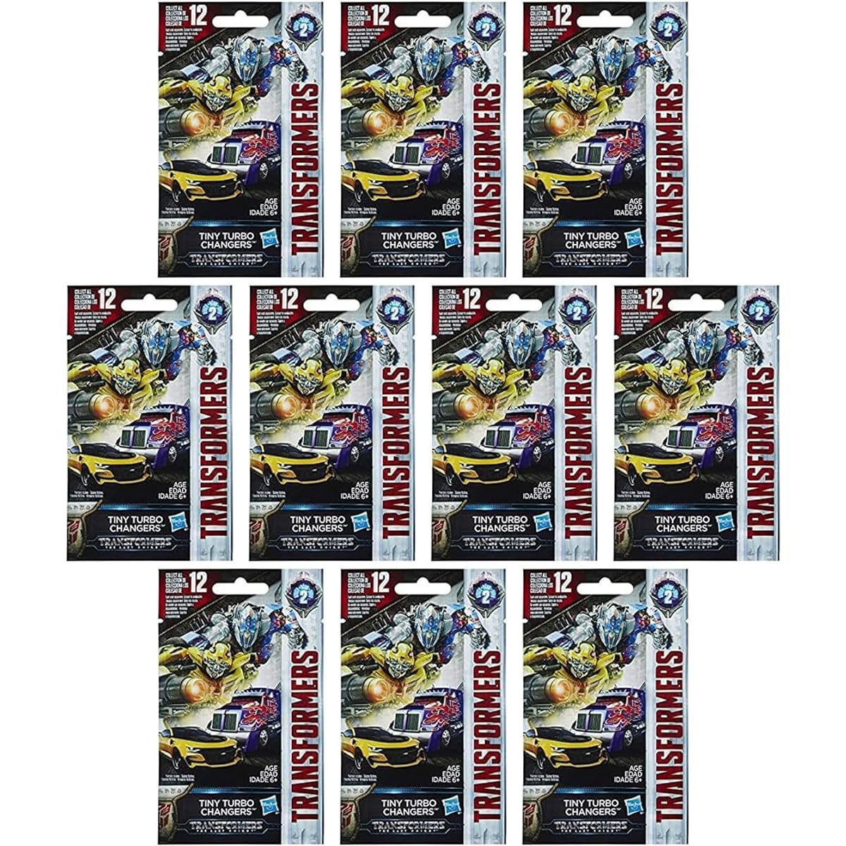 Transformers Tiny Turbo Changers Series 2 Blind Bag Party Favors Pack of 10