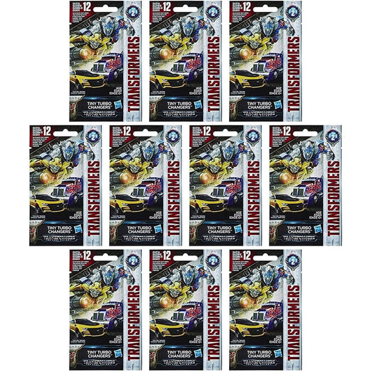Transformers Tiny Turbo Changers Series 2 Blind Bag Party Favors Pack of 10