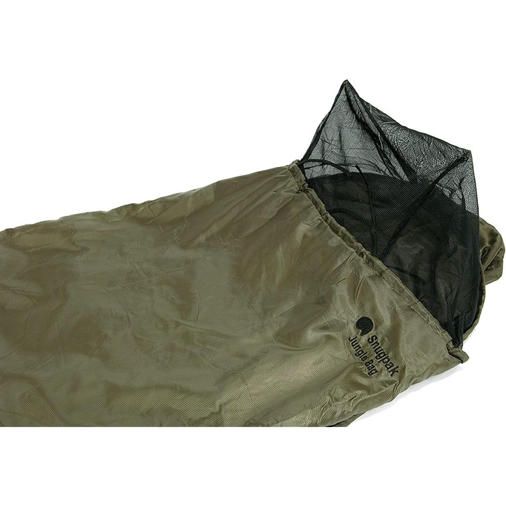 Snugpak Sleeping Bag, Sleeper Bag, Jungle Bag, Square, Light Zip, Various Colors, Mosquito Net Included, Summer Compact, Inner Sleeper, Washable [Comfortable Usage Temperature: 7°C] (Genuine Japanese Product)