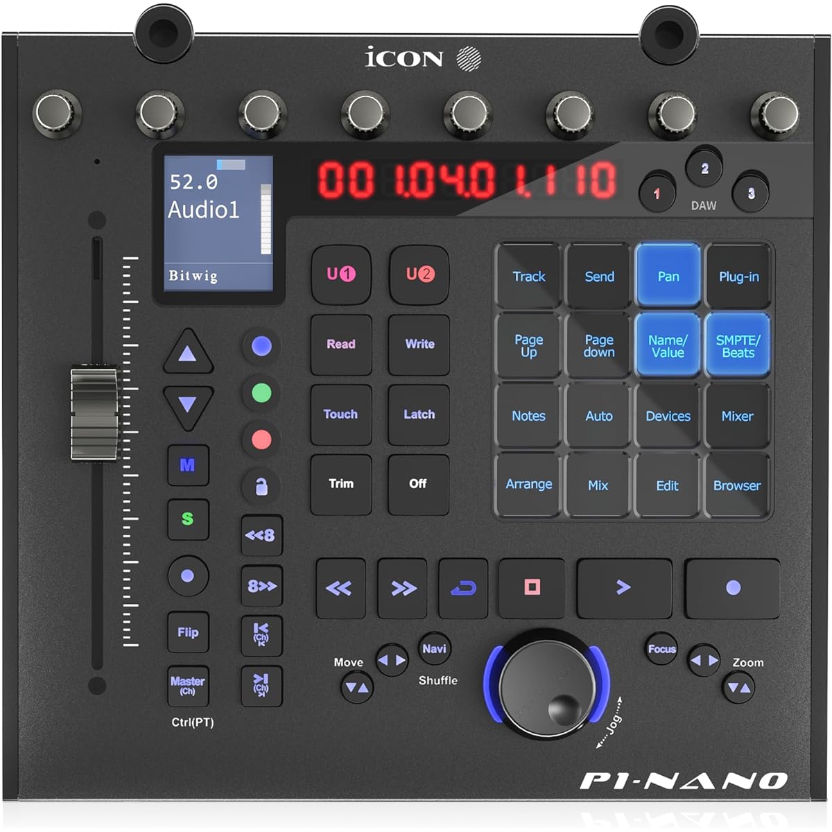 iCON P1-Nano DAW control surface expansion unit [Official Japanese product]