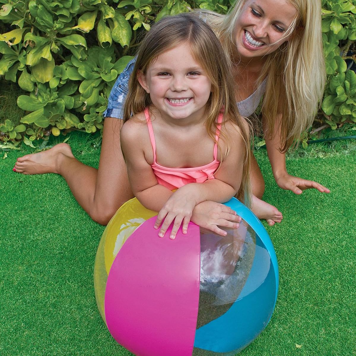 INTEX Paradise Beach Ball 61cm 59032 [Color cannot be specified] [Official Japanese product]