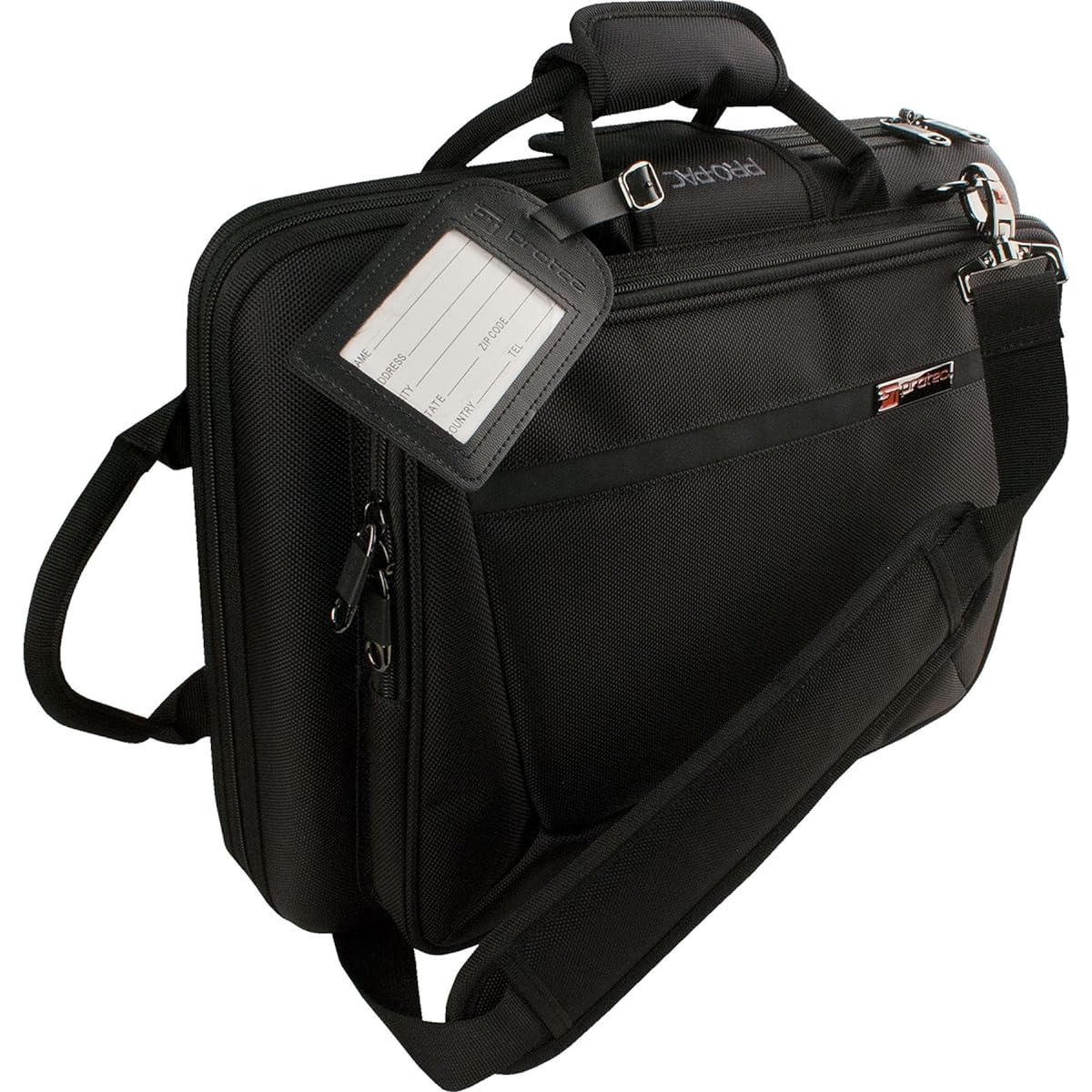 PROTEC Clarinet Semi-Hard Case Double Storage for 2 PB307D Black