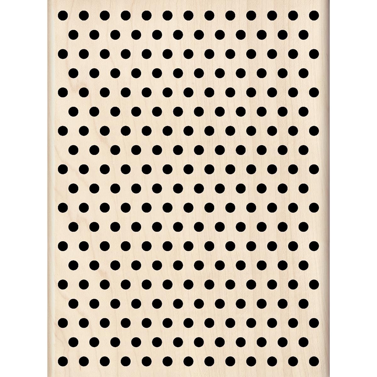 Inkadinkado Polka Dot Background Wood Stamp by Inkadinkado