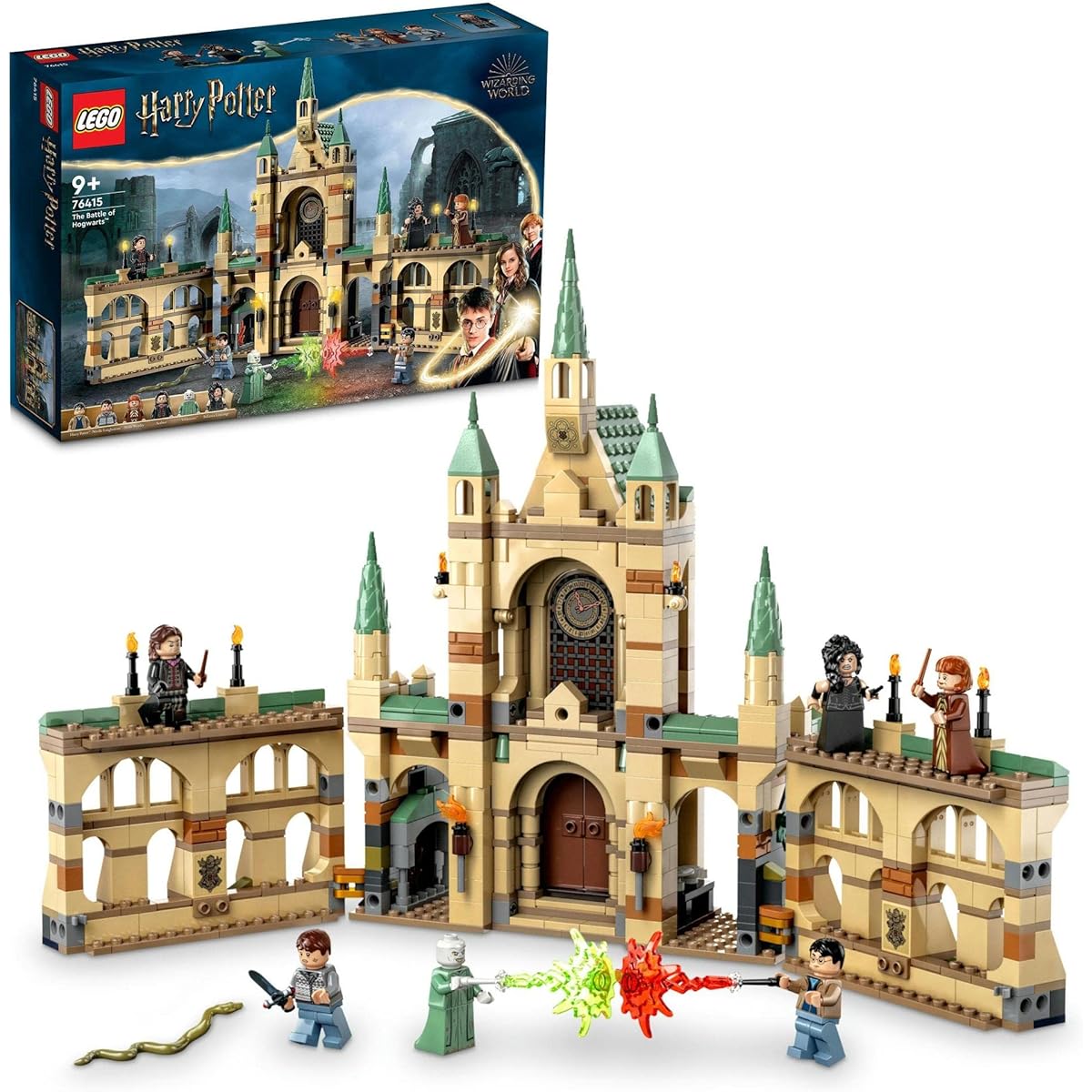 LEGO Harry Potter Battle of Hogwarts 76415 Toy Blocks Gift Fantasy Magic Boys Girls Ages 9 and up