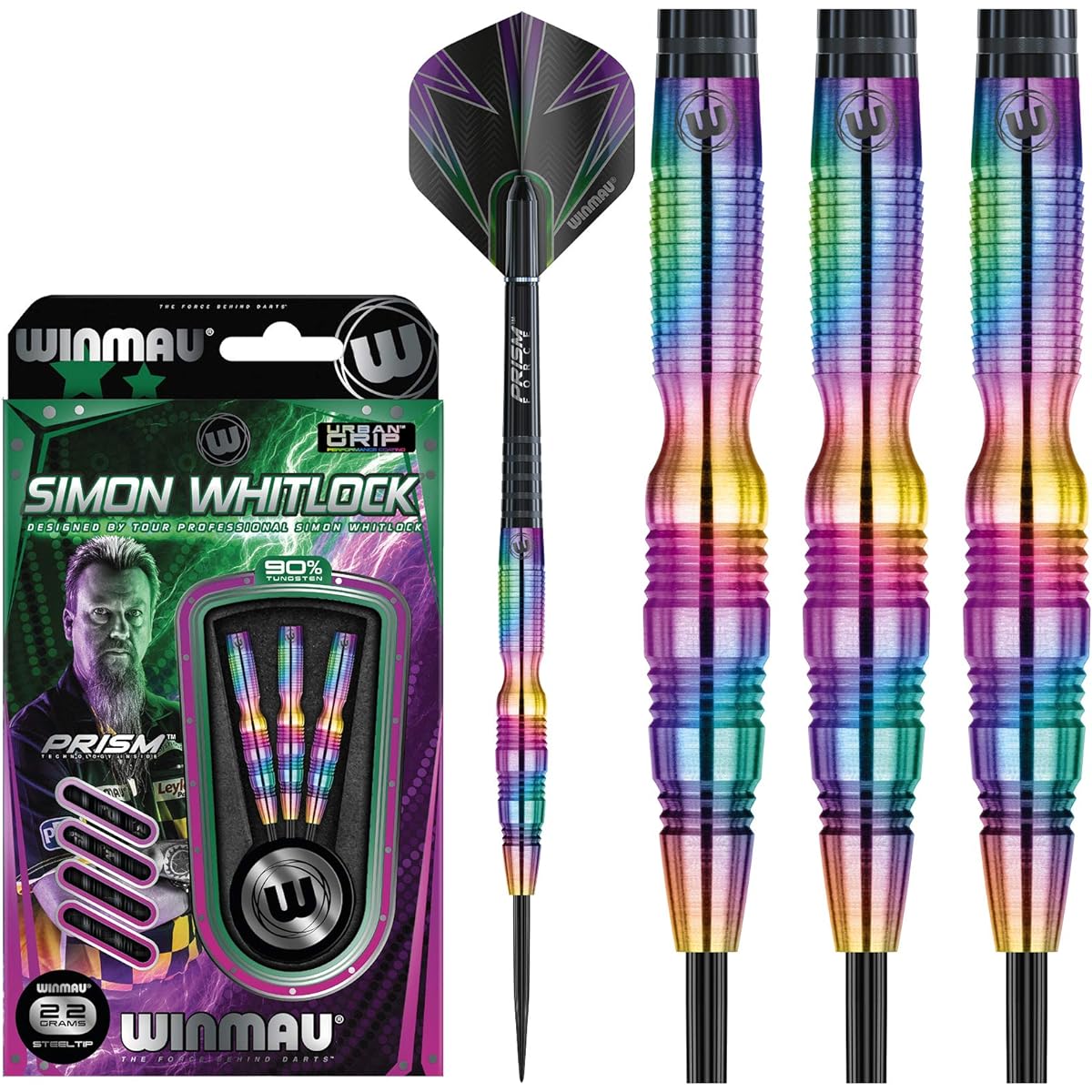 Winmau Simon Whitlock 90％ 22g 1408-22