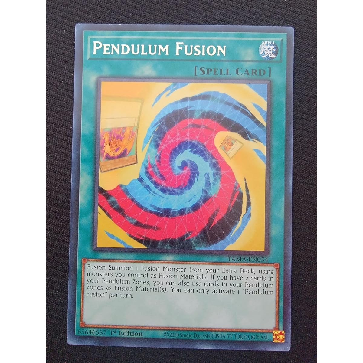 Pendulum Fusion - TAMA-EN054 - Tactical Masters - Rare - 1st Edition.