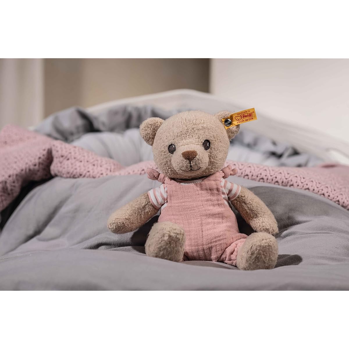 Steiff Teddy Bear Gots Nele Teddy Bear Organic Stuffed Toy for Children Steiff organic cotton GOTS Nele Teddy Bear Stuffed Toy
