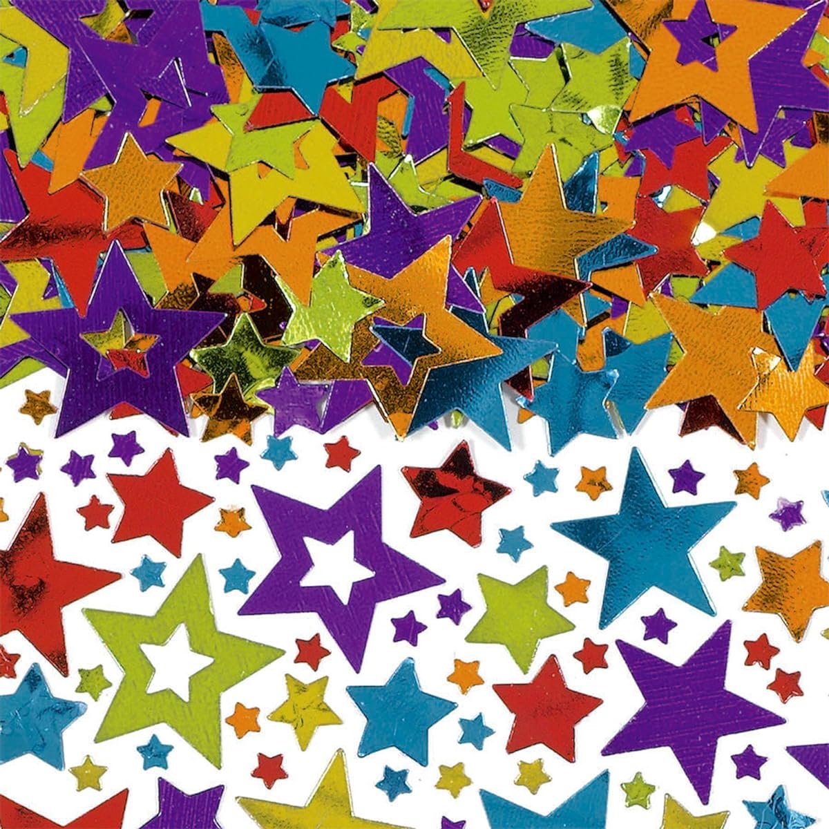 Multi Color Stars Value Pack Confetti Multi Color Stars Value Pack Confetti♪Halloween♪Christmas♪