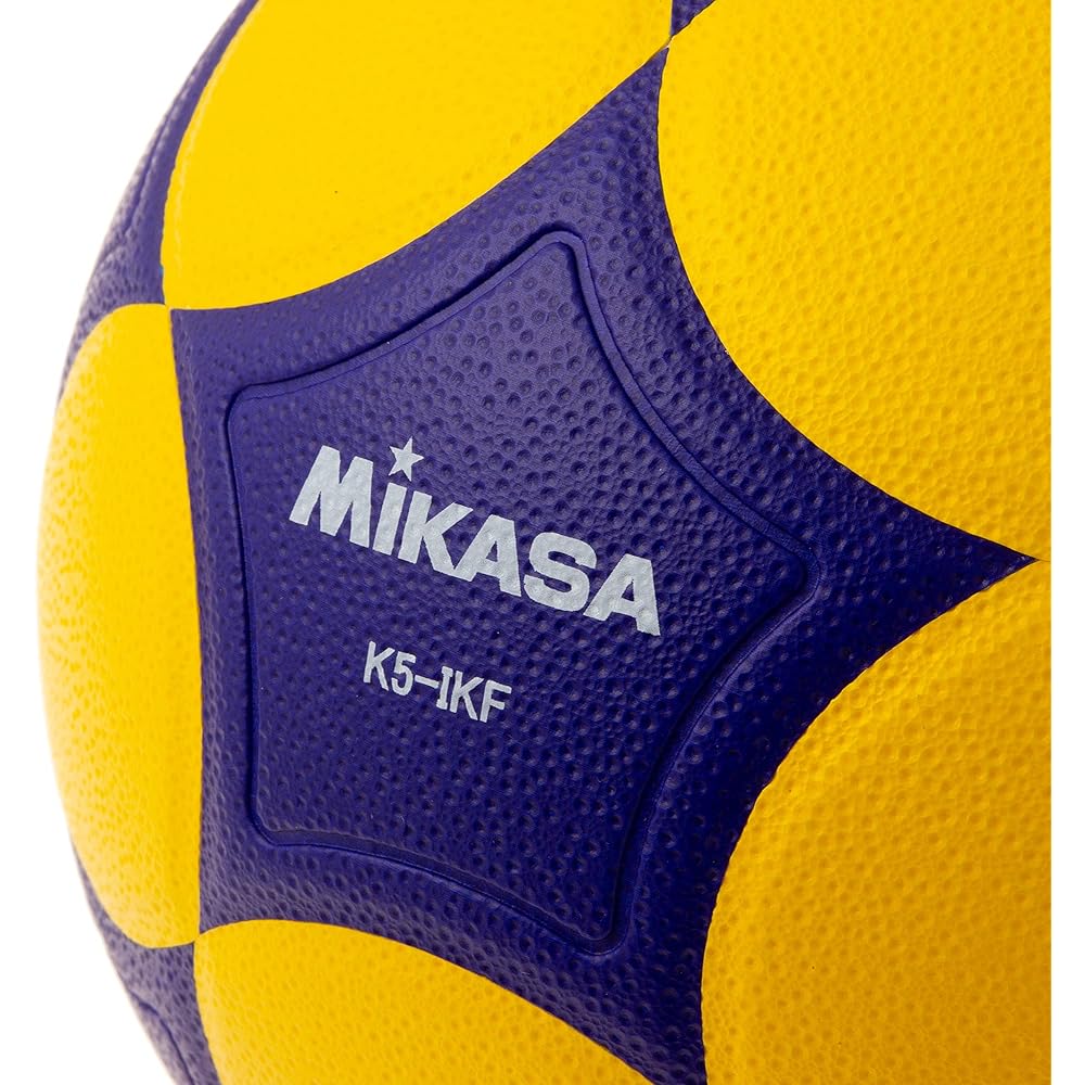 MIKASA Korfball International Korfball Federation Official Game Ball No. 5 Artificial Leather Yellow/Blue K5-IKF Recommended Internal Pressure 0.56~0.63 (kgf/cm2)