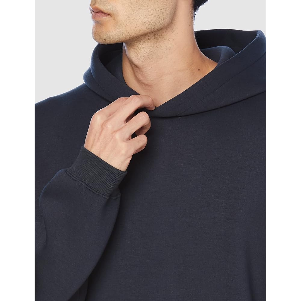 [Beam Slights] Hooded Sweatshirt Cardboard Knit Basic Parka Men's