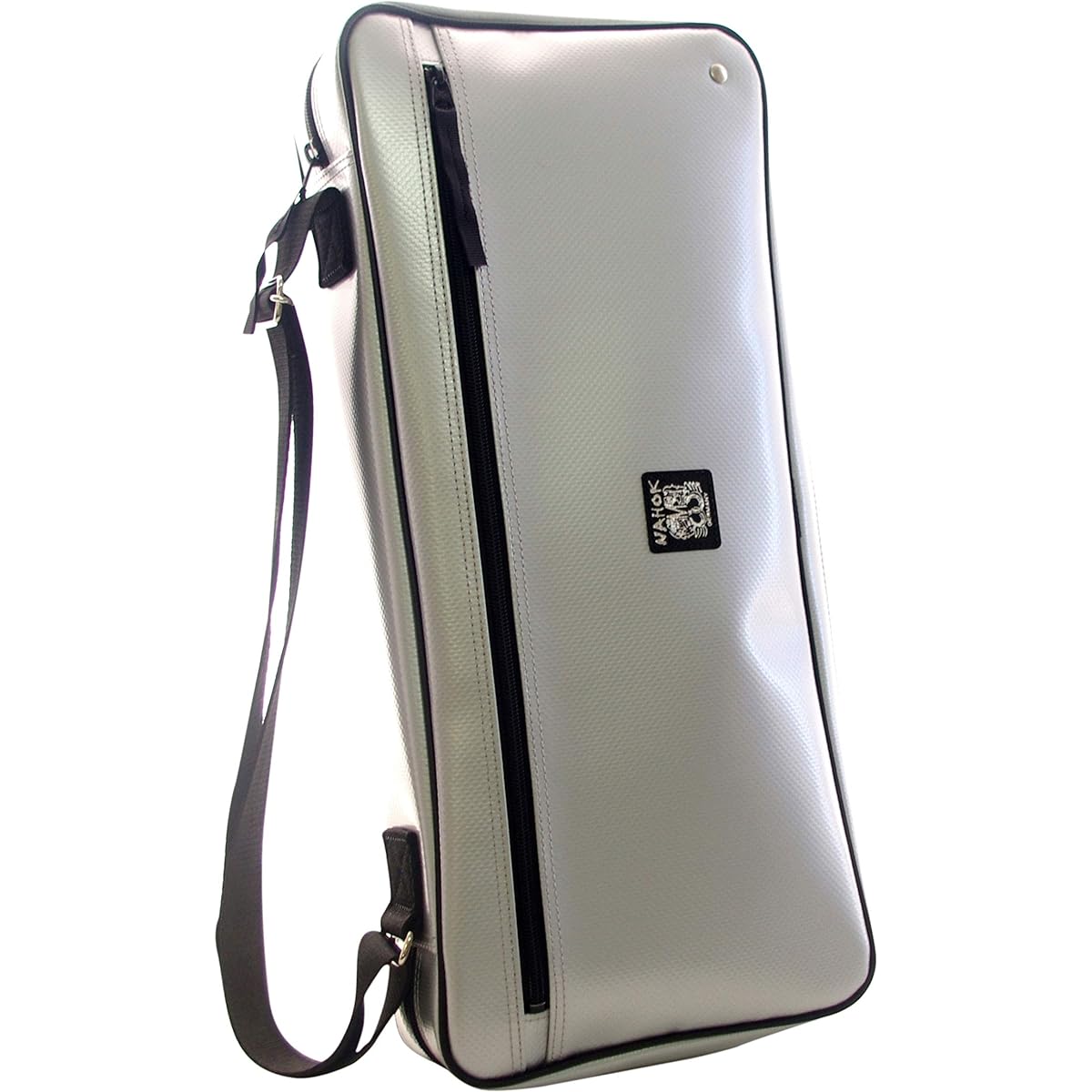 NAHOK Drumstick Soft Case "Drum Line 4" Silver [Waterproof Fabric Made in Germany] Fabric from Germany, Made in Japan.