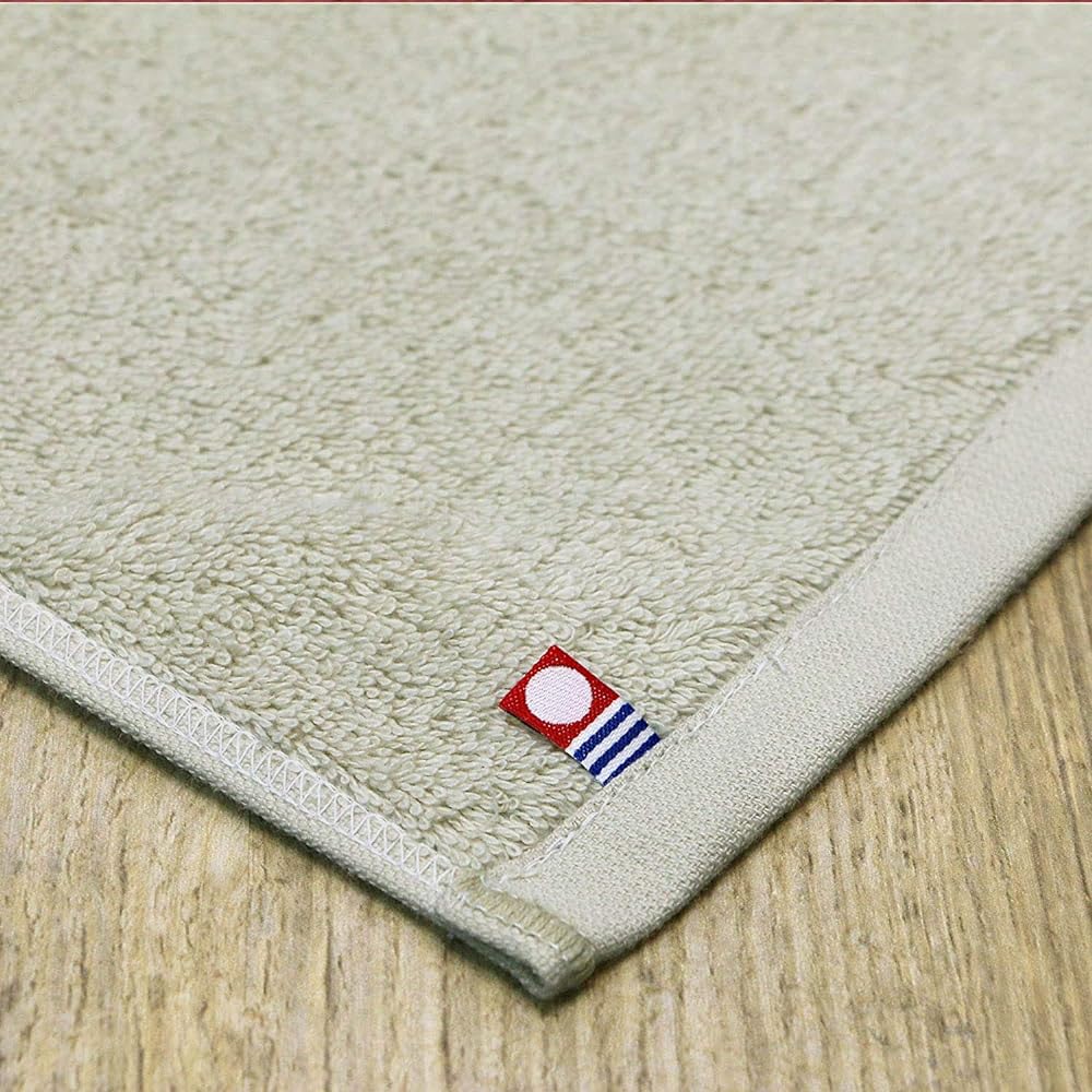 Imabari Towel Bath Towel Premium Quality Plain (White Gold)