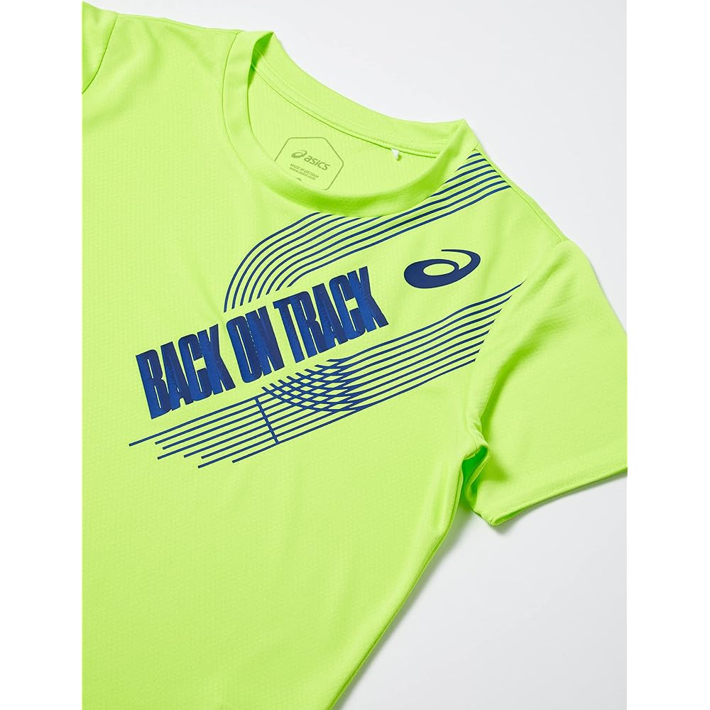 [ASICS] Track and Field Wear Thermostatic Print Dry Short Sleeve Shirt 2091A553 Kids