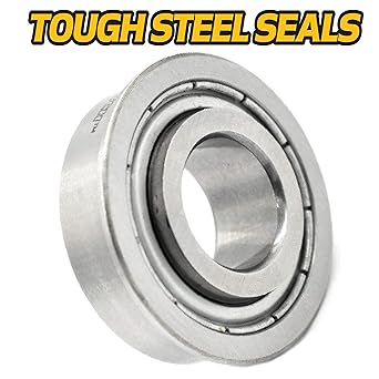 HD Switch - Pack of 4 - Front Wheel Bearing Rebuild Kit John Deere AM132365 5/8" Shaft EZtrak Z225 Z425 Z445 SST15 SST16 SST18