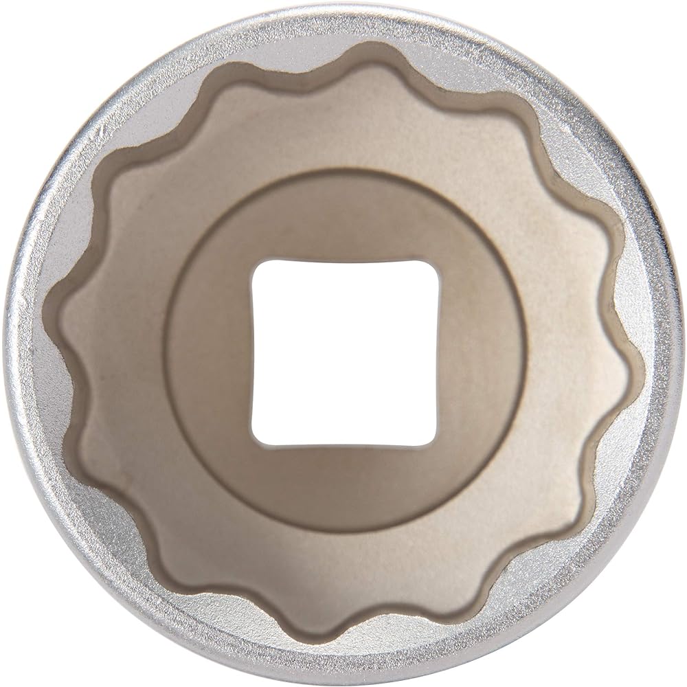 TONE socket (12 squares) HP4D-34 Drive angle 12.7mm (1/2") Width across flats 34mm