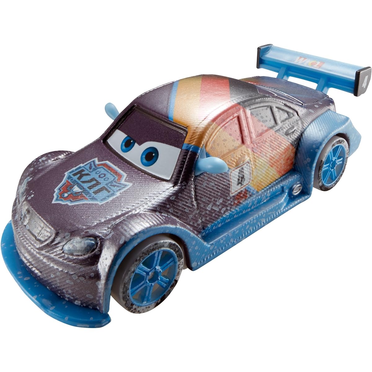 Mattel Disney-Pixar CARS - ICE RACERS - 1:55 Scale Special Icy Edition MAX SCHNELL Mattel Disney "Cars" 1/55 scale miniature car "Ice Racers" Max Schnell