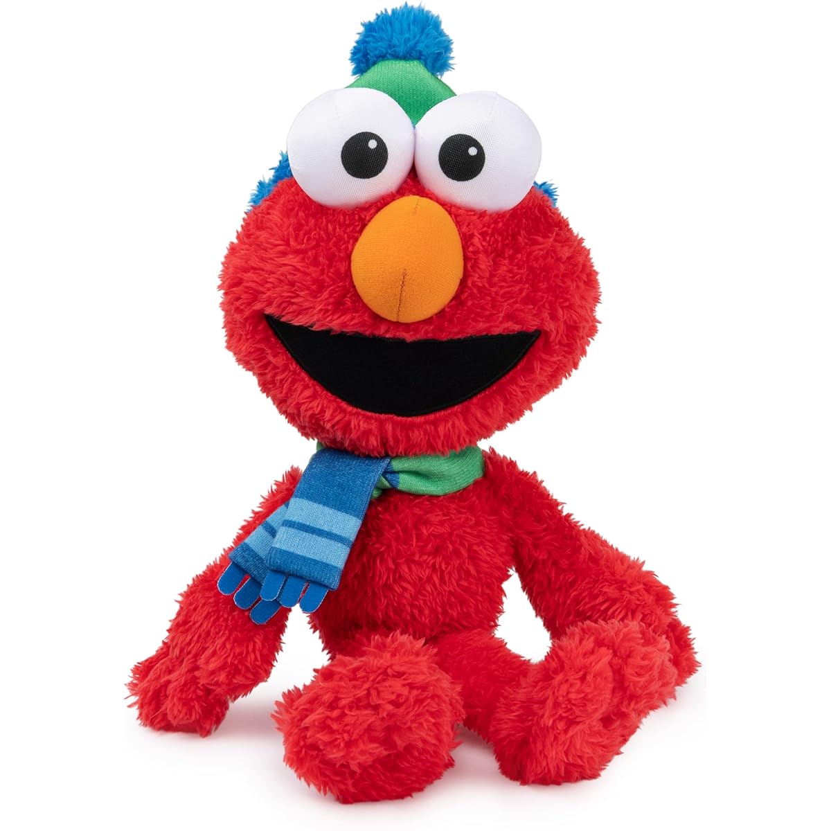 GUND Sesame Street Official Elmo Nutcracker Muppet Plush Toy Premium Stuffed Animal for Ages 1+ Red 13 Inch