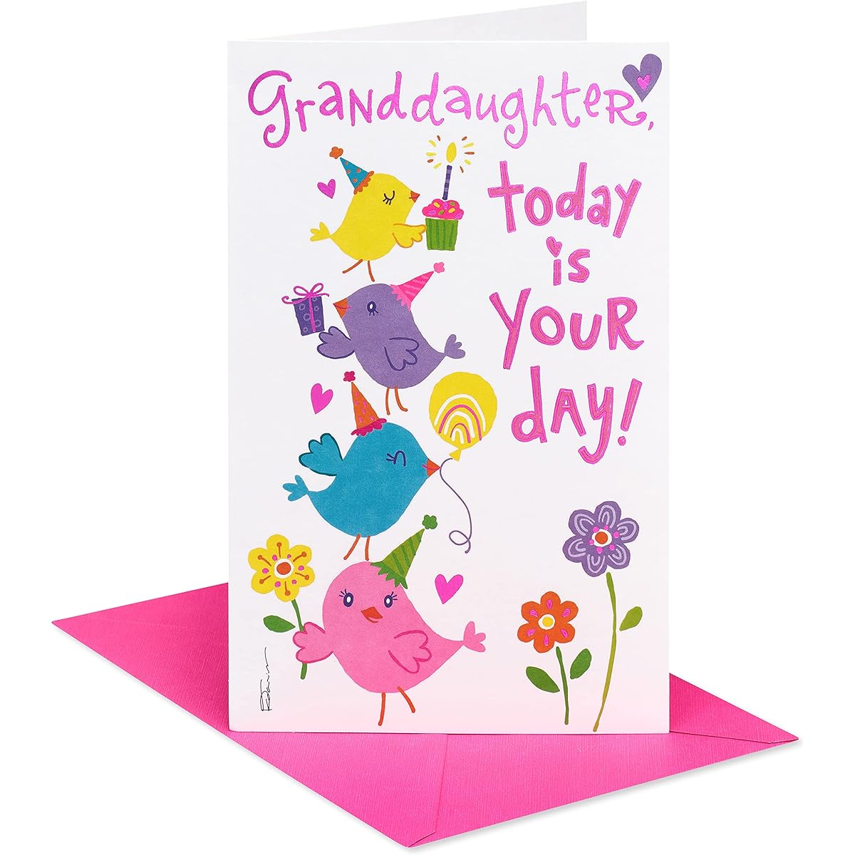 American Greetings Birthday Card for Granddaughter (All About You)