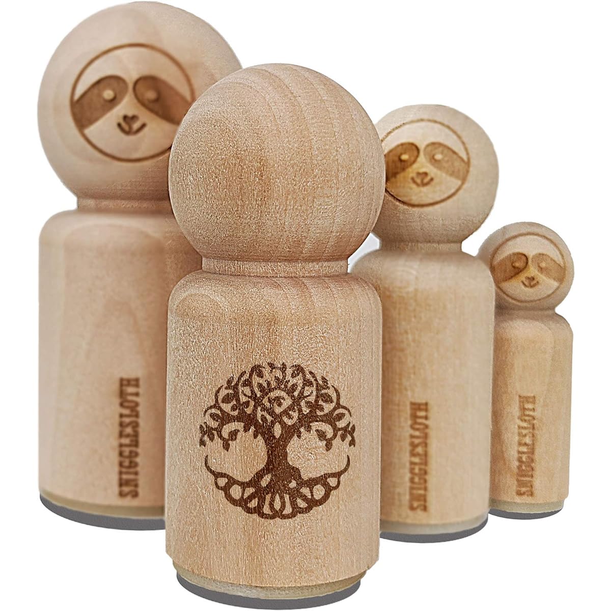 Tree of Life Rubber Stamp for Stamp Craft Planner - 1 Inch Medium