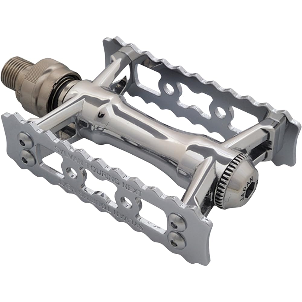MKS (Mikashima) Pedals SYLVAN TOURING NEXT [SYLVAN TOURING NEXT] Silver Left and Right Set