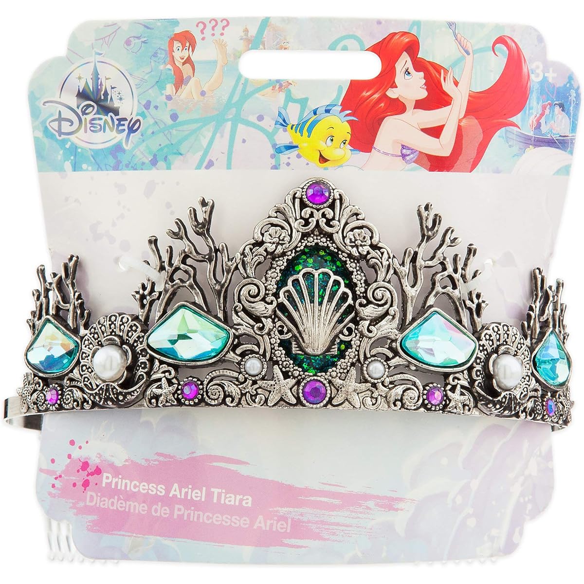 Disney Ariel Tiara for Kids, Multi