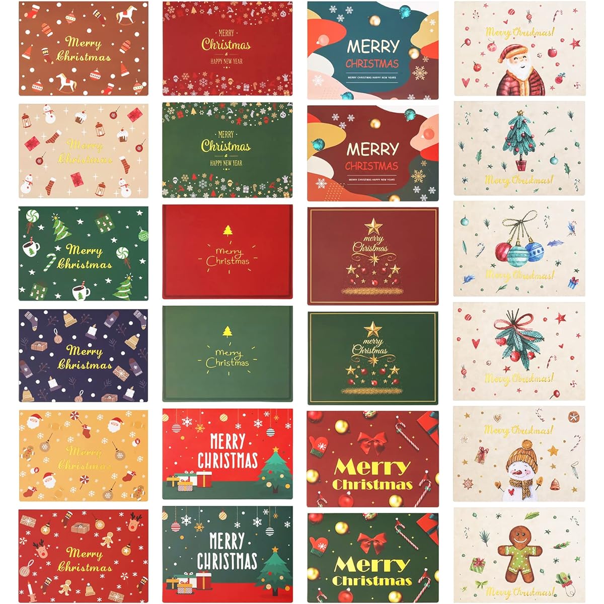 ADARRO Christmas Cards 24-Pack