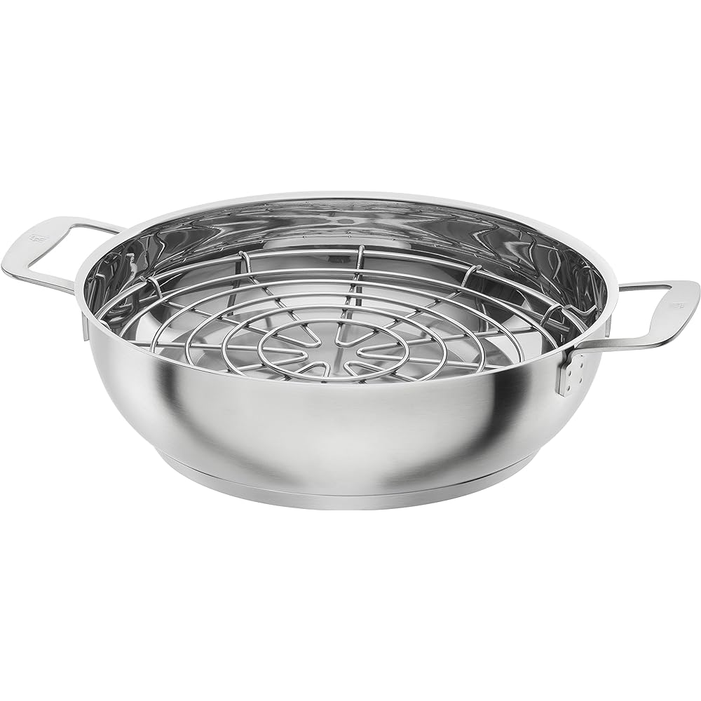 Zwilling J.A. Henckels Zwilling Zwilling "Zwilling Plus Smoker Set 28cm" Smoked IH Compatible 4L [Authorized Japanese Product] 40999-028