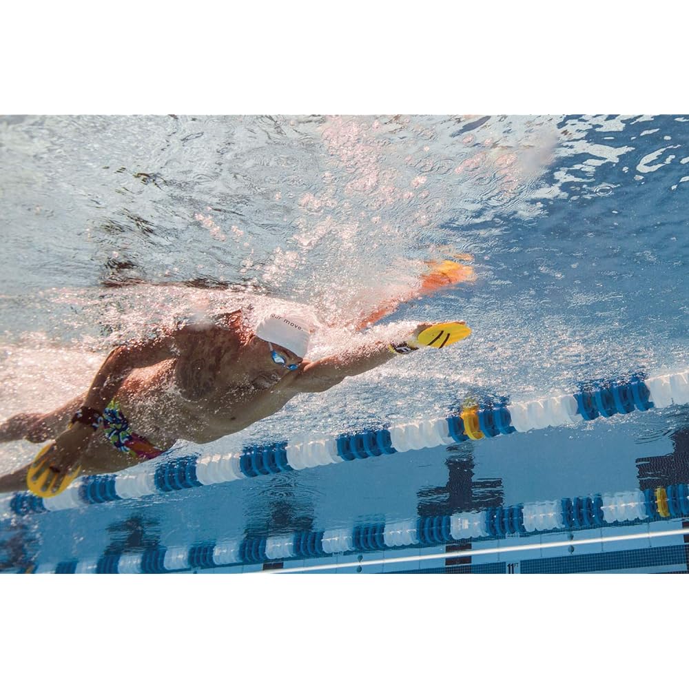 FINIS Swimming Practice Paddle Bolster Paddle [Genuine Japanese Product] 105026 Yellow