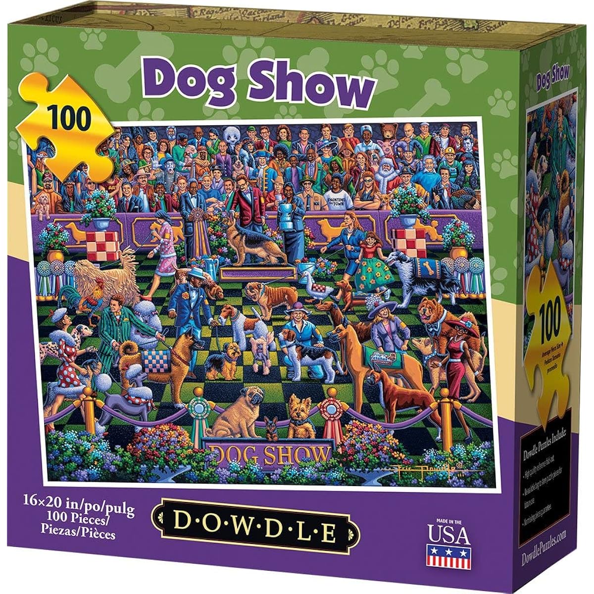 Dowdle Jigsaw Puzzle - Dog Show - 100 Piece
