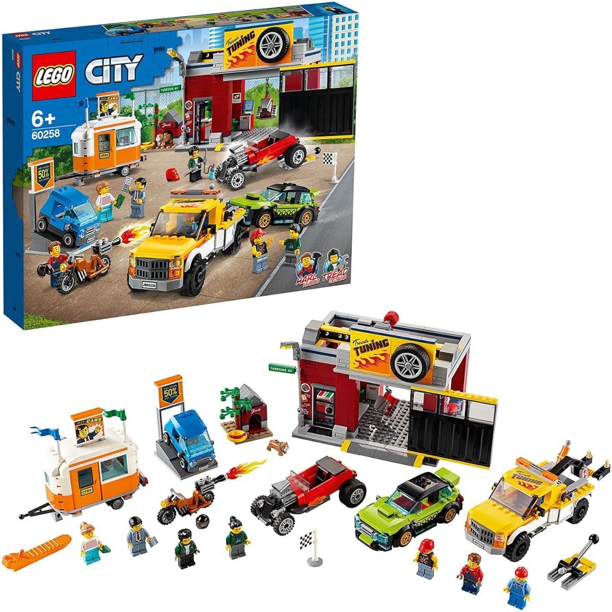 LEGO City Car Repair Shop 60258