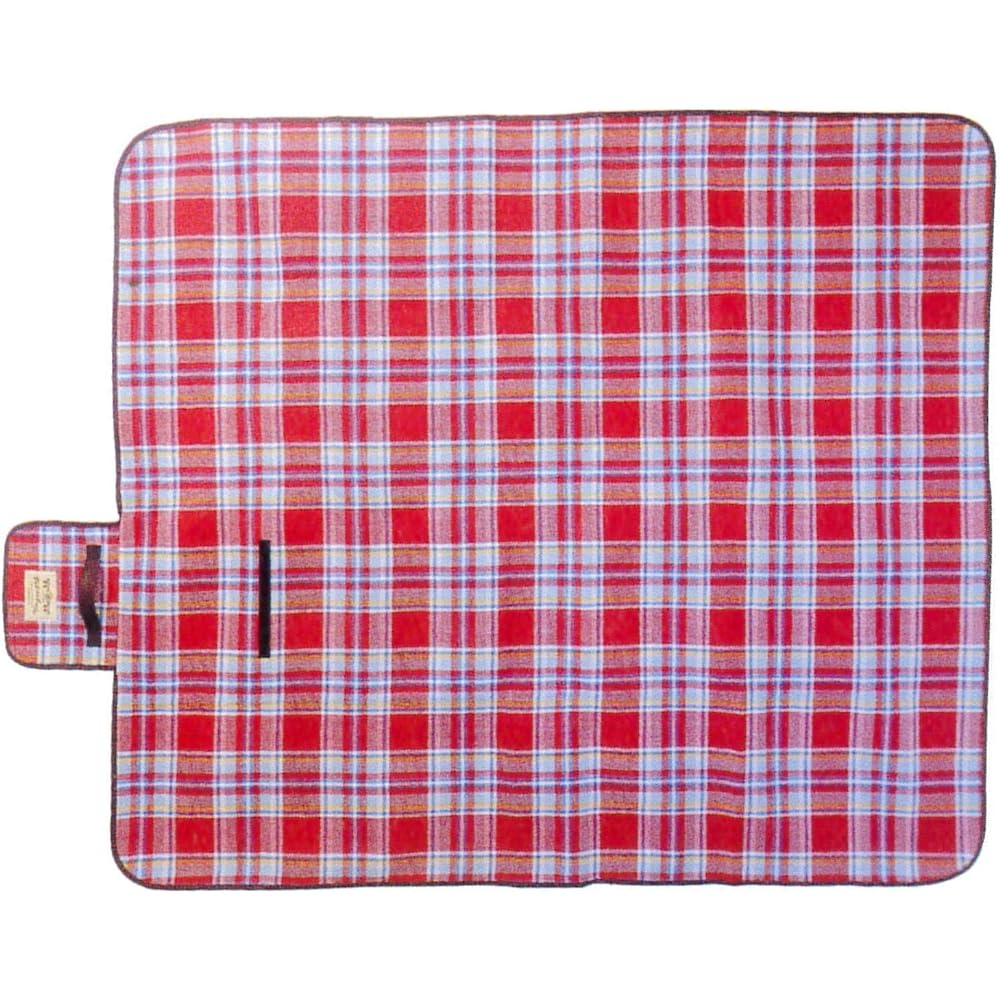 Maruwa Boeki Picnicle Leisure Sheet L Red Aqua Check 400727702