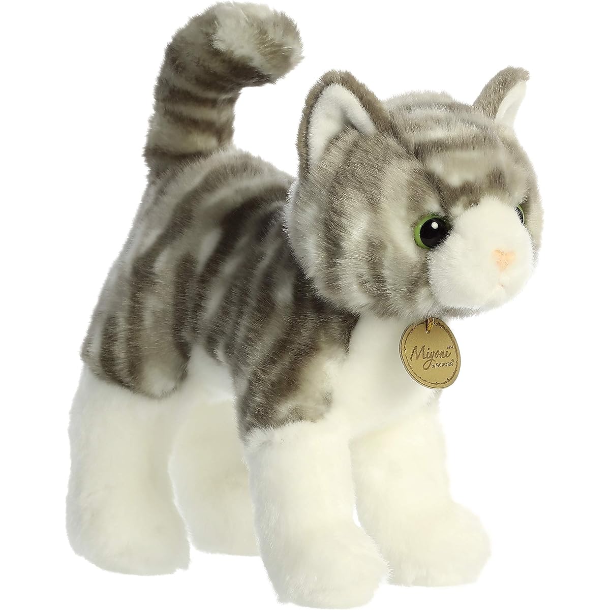 Aurora - Miyoni - 10 inch Grey Tabby Cat