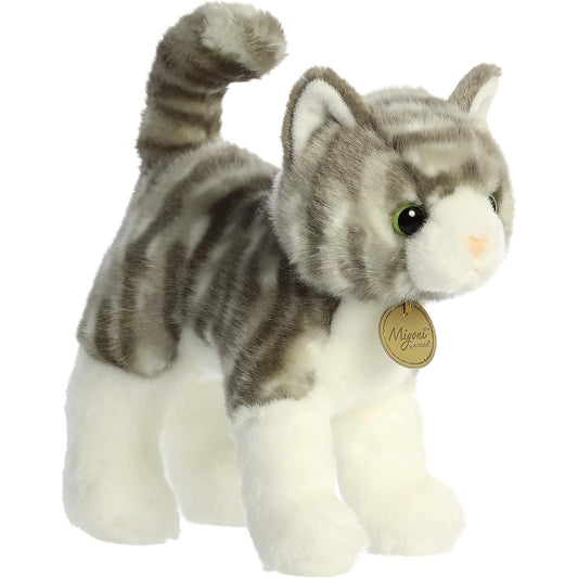 Aurora - Miyoni - 10 inch Grey Tabby Cat